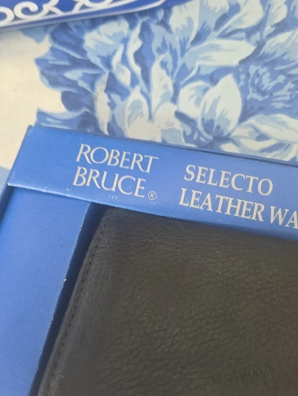 ❤️10/$40 ROBERT BRUCE Selecto Black Leather Wallet Read